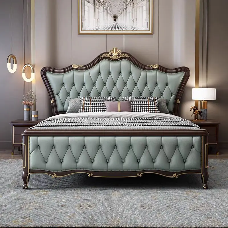 Aesthetics Confortable Bed Nordic Modern Wedding Design Soft Bed Master Bedroom Design Wood Cama De Casal Bedroom Furniture
Aesthetics Confortable Bed Nordic Modern Wedding Design Soft Bed Master Bedroom Design Wood Cama De Casal Bedroom Furniture