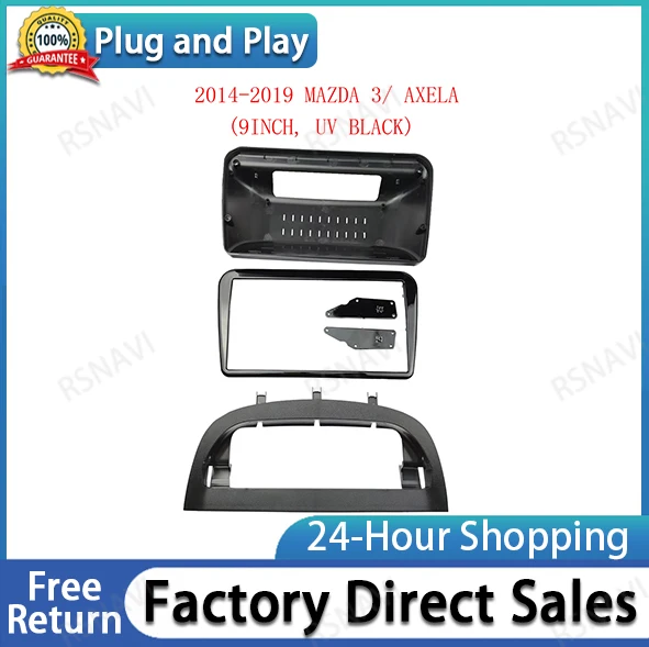 9inch For Mazda 3 Alexa 2014-2018 Control Button Double Radio Player Car DVD Frame Audio Fitting Adaptor Dash Trim Facia Panel
9inch For Mazda 3 Alexa 2014-2018 Control Button Double Radio Player Car DVD Frame Audio Fitting Adaptor Dash Trim Facia Panel