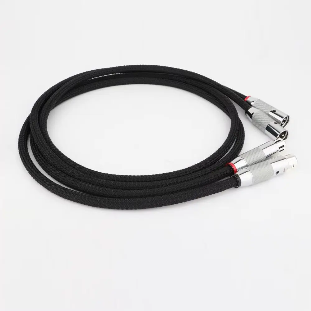 Pair OCC Silver Plated XLR Cable 3pin xlr balanced Carbon Fiber Plug forAmplifier CD DVD Player Speaker Interconnect Audio Cable
Pair OCC Silver Plated XLR Cable 3pin xlr balanced Carbon Fiber Plug forAmplifier CD DVD Player Speaker Interconnect Audio Cable