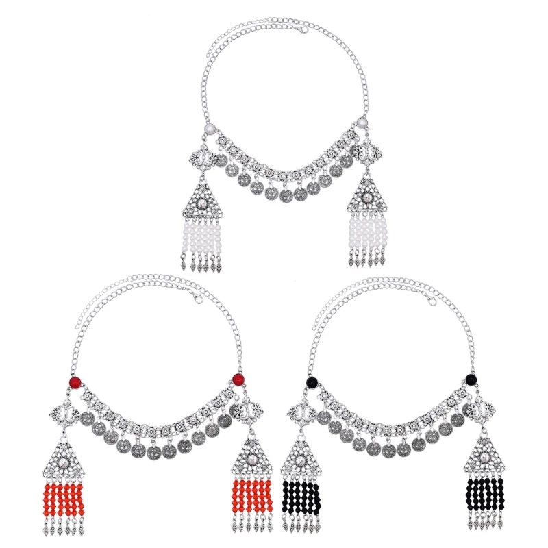 Bohemian Beaded Long Tassels Headpiece Metal Head Decoration Headgear Photo Props For Women Festival Parties Wear Y08E
Bohemian Beaded Long Tassels Headpiece Metal Head Decoration Headgear Photo Props For Women Festival Parties Wear Y08E