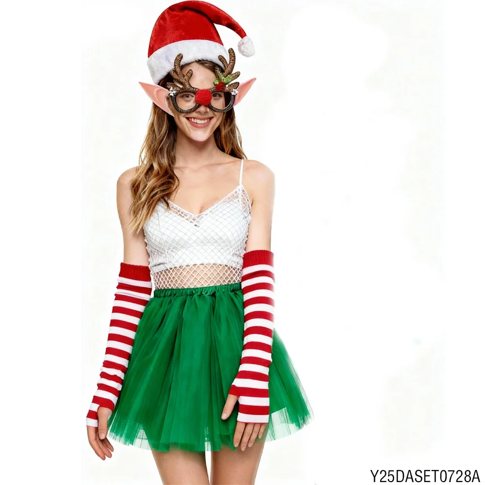 PESENAR Christmas Elf Costume Set, Suitable for Role-playing Costumes Halloween Christmas
PESENAR Christmas Elf Costume Set, Suitable for Role-playing Costumes Halloween Christmas