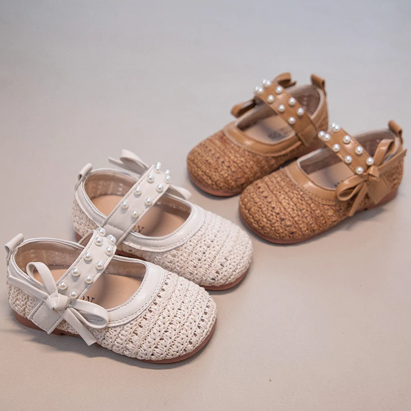 YUYIN 2026 New Model Baby and Toddler Girls' Sandals Cute Bow Pearl Decoration Children's Woven Sandals Classic Style Non-Slip
YUYIN 2026 New Model Baby and Toddler Girls' Sandals Cute Bow Pearl Decoration Children's Woven Sandals Classic Style Non-Slip