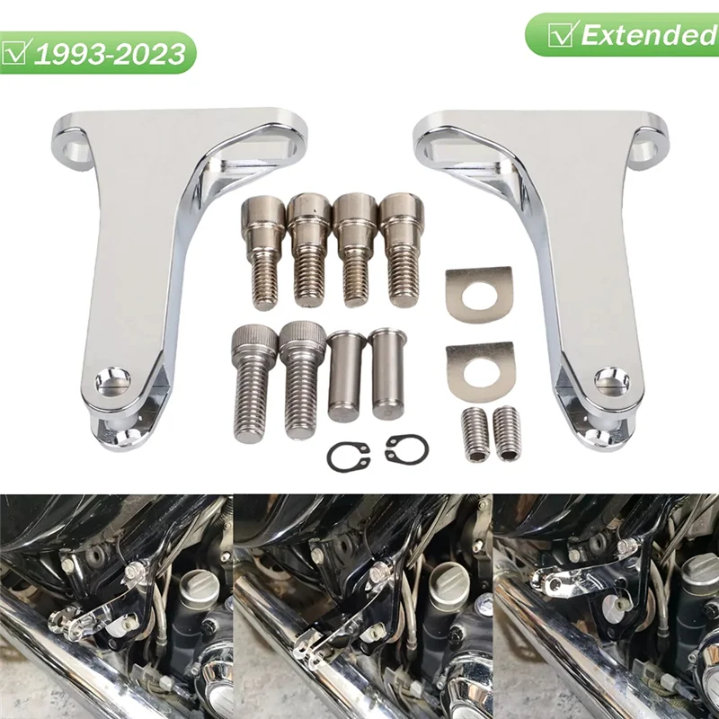 Passenger Extended Foot Peg Mount Kit For Electra Road Street Glide 93-23-N25R
Passenger Extended Foot Peg Mount Kit For Electra Road Street Glide 93-23-N25R