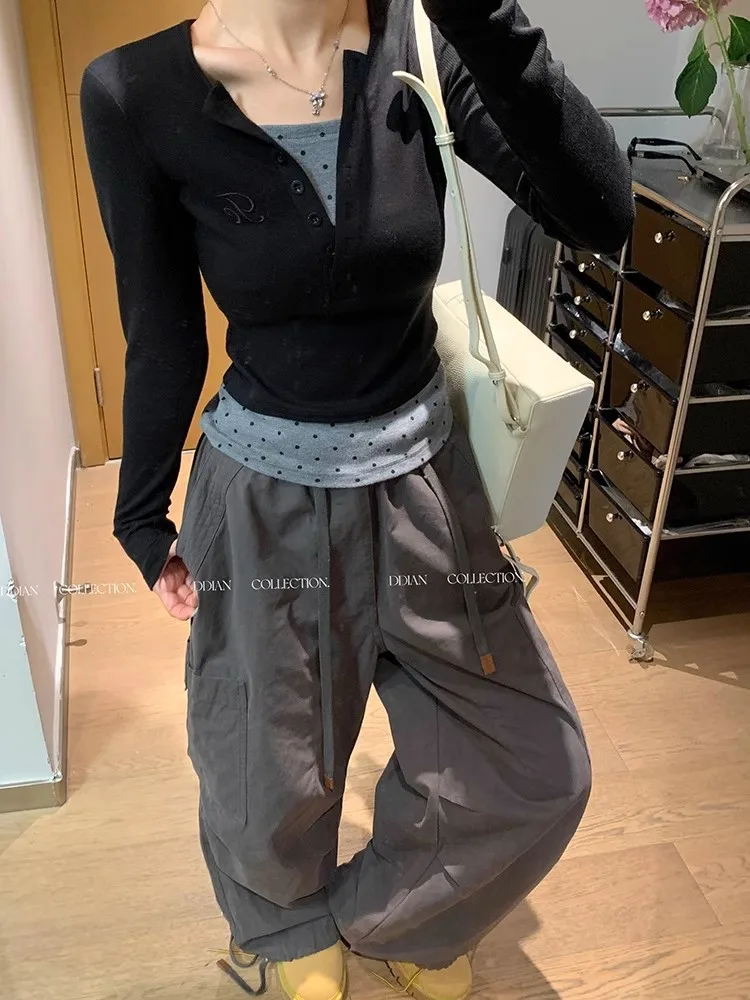 Long Sleeve T-Shirts Womens Minimalist Cotton Tops Relaxed Fit Soft Fabric Comfortable Oversized Fall Retro Daily Commute
Long Sleeve T-Shirts Womens Minimalist Cotton Tops Relaxed Fit Soft Fabric Comfortable Oversized Fall Retro Daily Commute