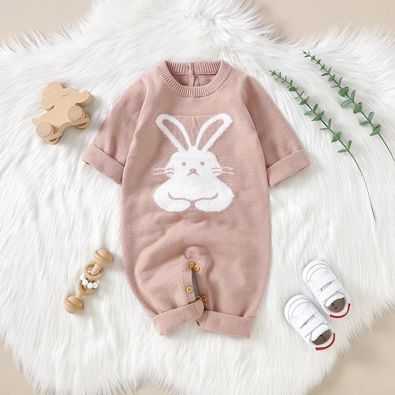 Newborn Baby Romper Knit Toddler Girls Boys Clothing Warm Playsuit Long Sleeve Autumn Infant Jumpsuit Outfit Cute Cartoon Rabbit
Newborn Baby Romper Knit Toddler Girls Boys Clothing Warm Playsuit Long Sleeve Autumn Infant Jumpsuit Outfit Cute Cartoon Rabbit