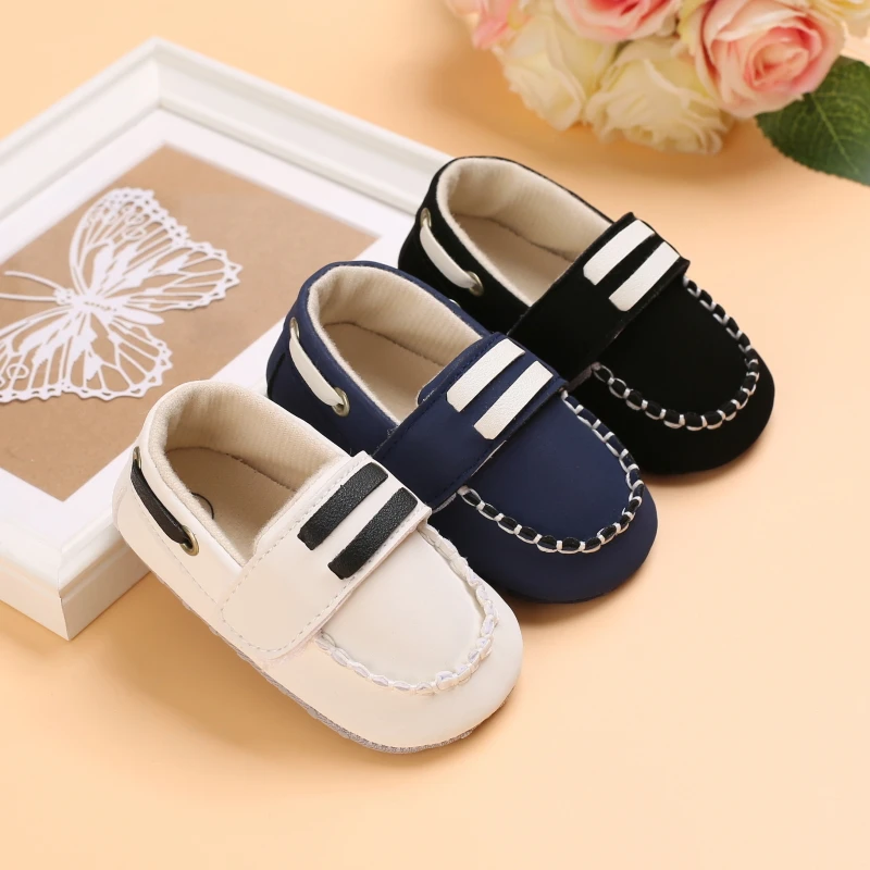 0-18M Boys' Soft Sole Anti slip Preschool Shoes Trendy Cool Boys PU Casual Sports Shoes First Walking Shoe
0-18M Boys' Soft Sole Anti slip Preschool Shoes Trendy Cool Boys PU Casual Sports Shoes First Walking Shoe