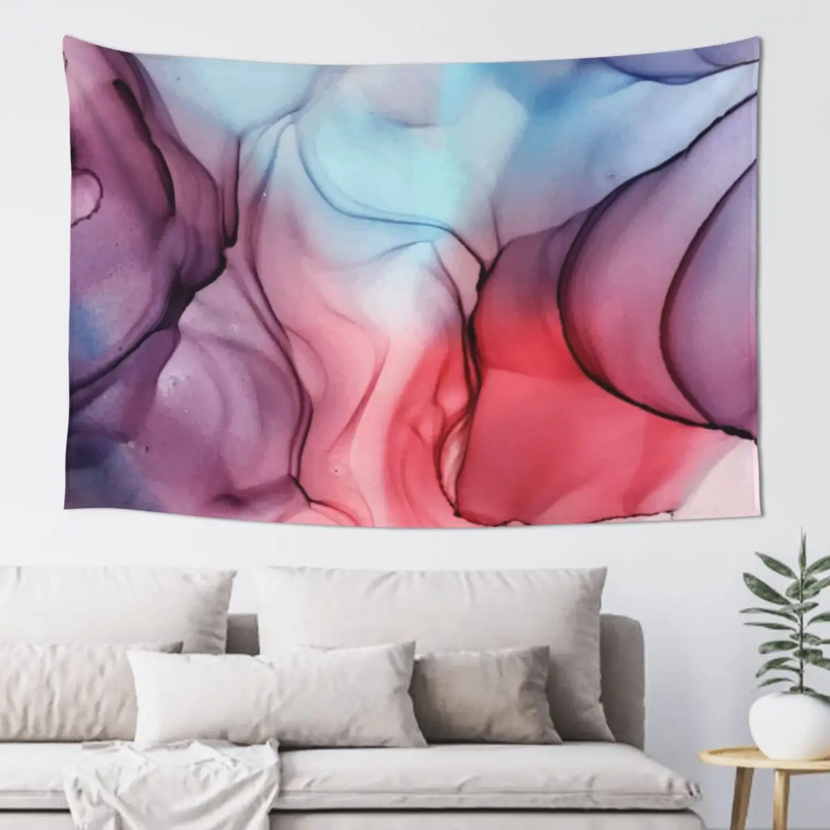 Flame Fired Alcohol Ink Painting Tapestry Decorative Wall Mural Korean Room Decor Tapestry
Flame Fired Alcohol Ink Painting Tapestry Decorative Wall Mural Korean Room Decor Tapestry