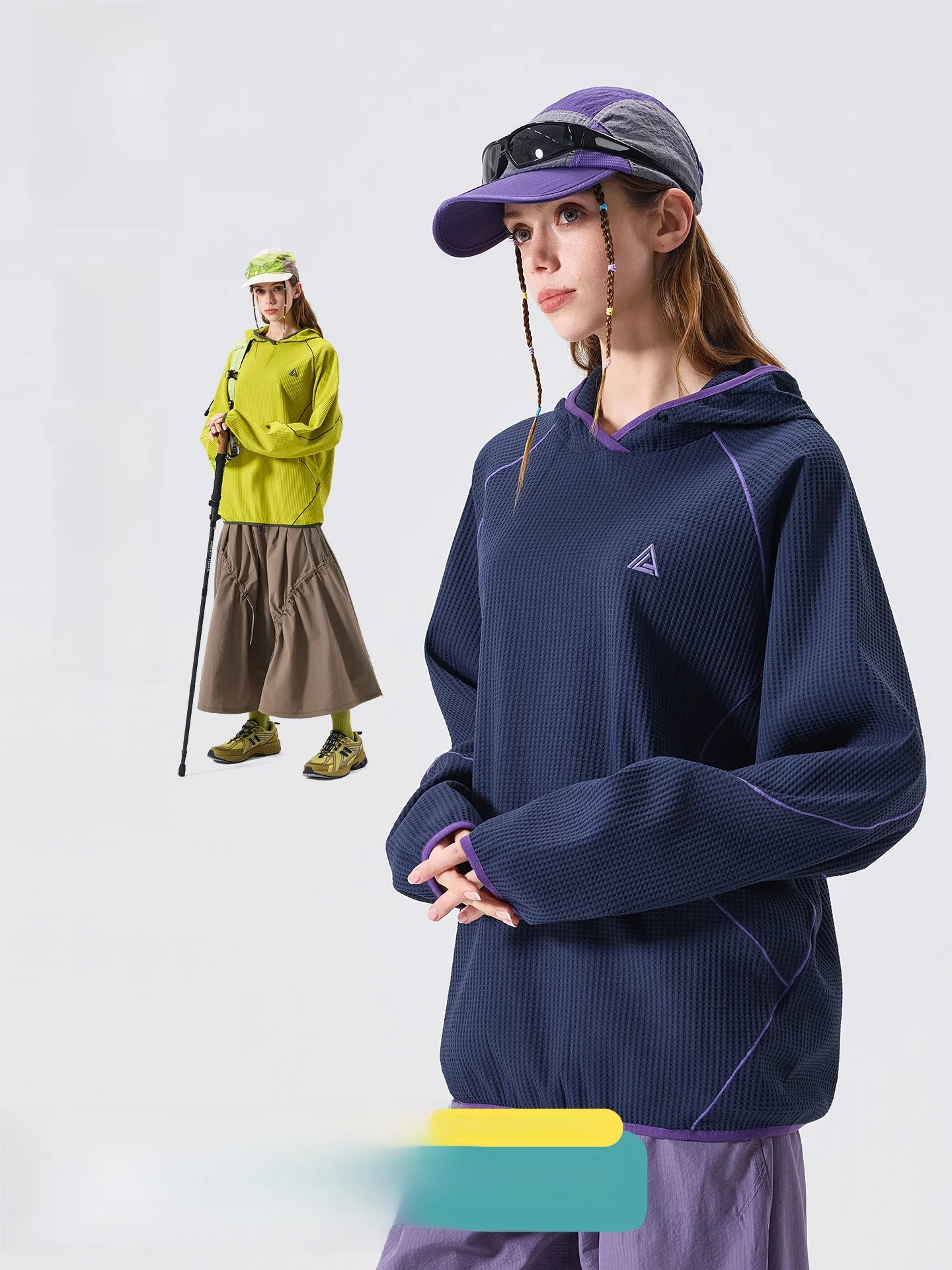 LAZY DAY Outdoor Quick Dry Long Sleeve Sportswear Women's Spring Mountain Hiking Casual Hooded Top Moisture Wicking T-Shirt
LAZY DAY Outdoor Quick Dry Long Sleeve Sportswear Women's Spring Mountain Hiking Casual Hooded Top Moisture Wicking T-Shirt