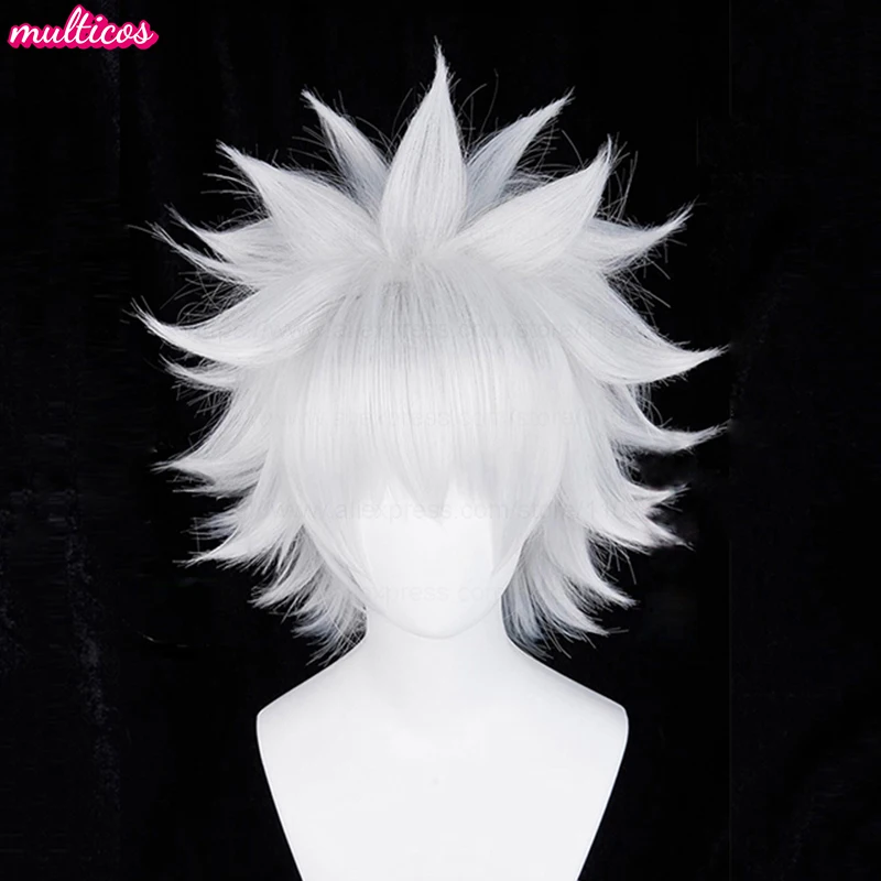 Высококачественный парик для косплея Килуа Золдикка, 30 см, серебристо-белый, пушистый, термостойкий, для Хэллоуина и аниме-вечеринок + сетка для парика
Высококачественный парик для косплея Килуа Золдикка, 30 см, серебристо-белый, пушистый, термостойкий, для Хэллоуина и аниме-вечеринок + сетка для парика