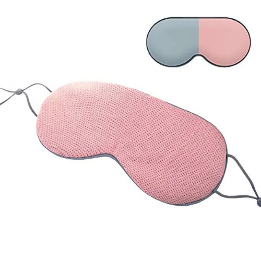 Sleep Mask, Sleep Aid Super Soft Air Eyes Pillow, Milk Silk and Warm Cloth Sides, Adjustable Slip Hold Strap to Ears - Gray +
Sleep Mask, Sleep Aid Super Soft Air Eyes Pillow, Milk Silk and Warm Cloth Sides, Adjustable Slip Hold Strap to Ears - Gray +