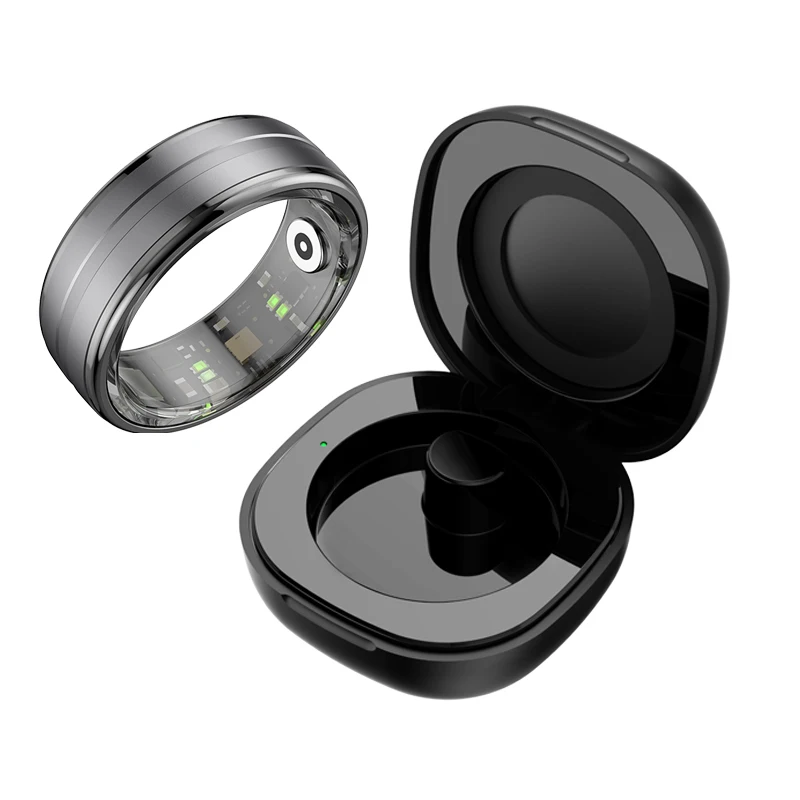 R06 Smart Ring Men Women with Charging Case,Heart Rate and Blood Oxygen Monitor,5ATM Waterproof,Multi-Sport Mode For Andriod IOS
R06 Smart Ring Men Women with Charging Case,Heart Rate and Blood Oxygen Monitor,5ATM Waterproof,Multi-Sport Mode For Andriod IOS