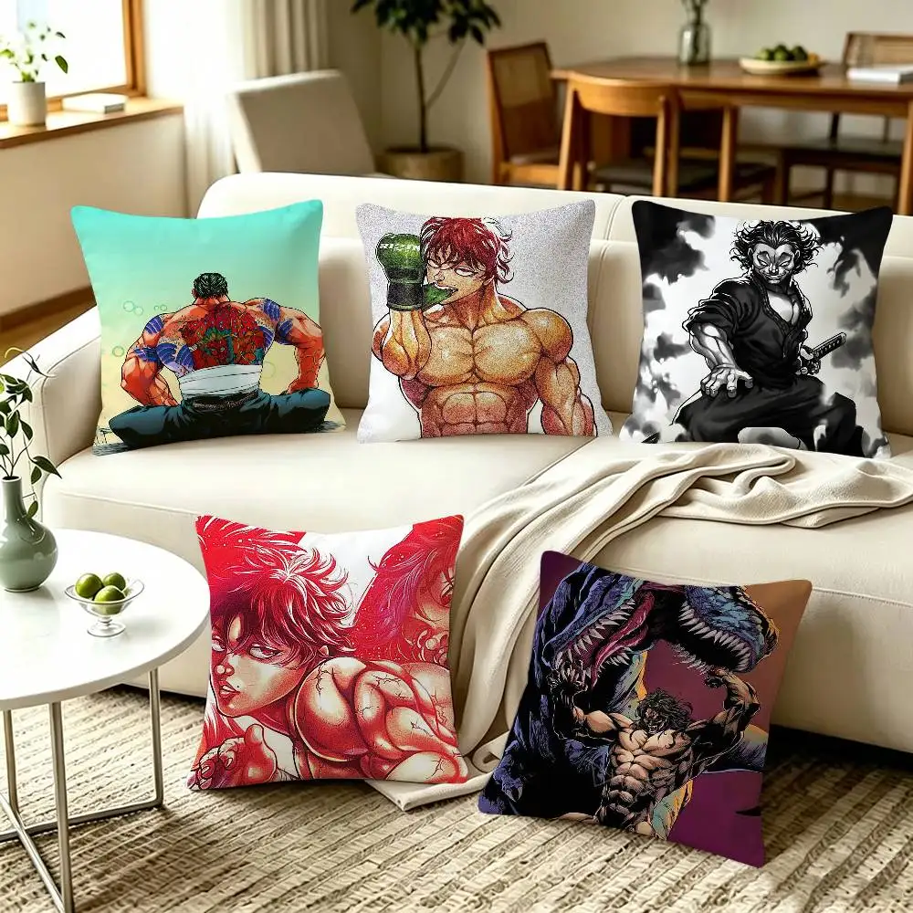 Baki Hanma Manga Home Sofa Cushion Covers and Aecorative Custom Pillow Covers
Baki Hanma Manga Home Sofa Cushion Covers and Aecorative Custom Pillow Covers