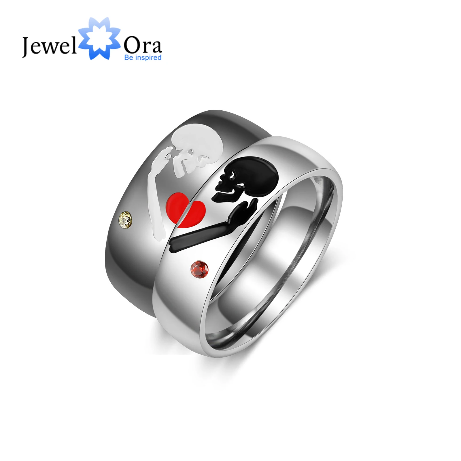 Personalized Birthstone Skull Rings for Women & Man Couple Rings for Lovers Halloween Jewelry Gifts
Personalized Birthstone Skull Rings for Women & Man Couple Rings for Lovers Halloween Jewelry Gifts