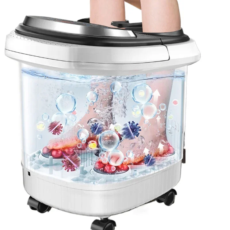 Intelligent foot bathtub, automatic massage, electric heating, household small foot soaking bucket, constant temperature
Intelligent foot bathtub, automatic massage, electric heating, household small foot soaking bucket, constant temperature