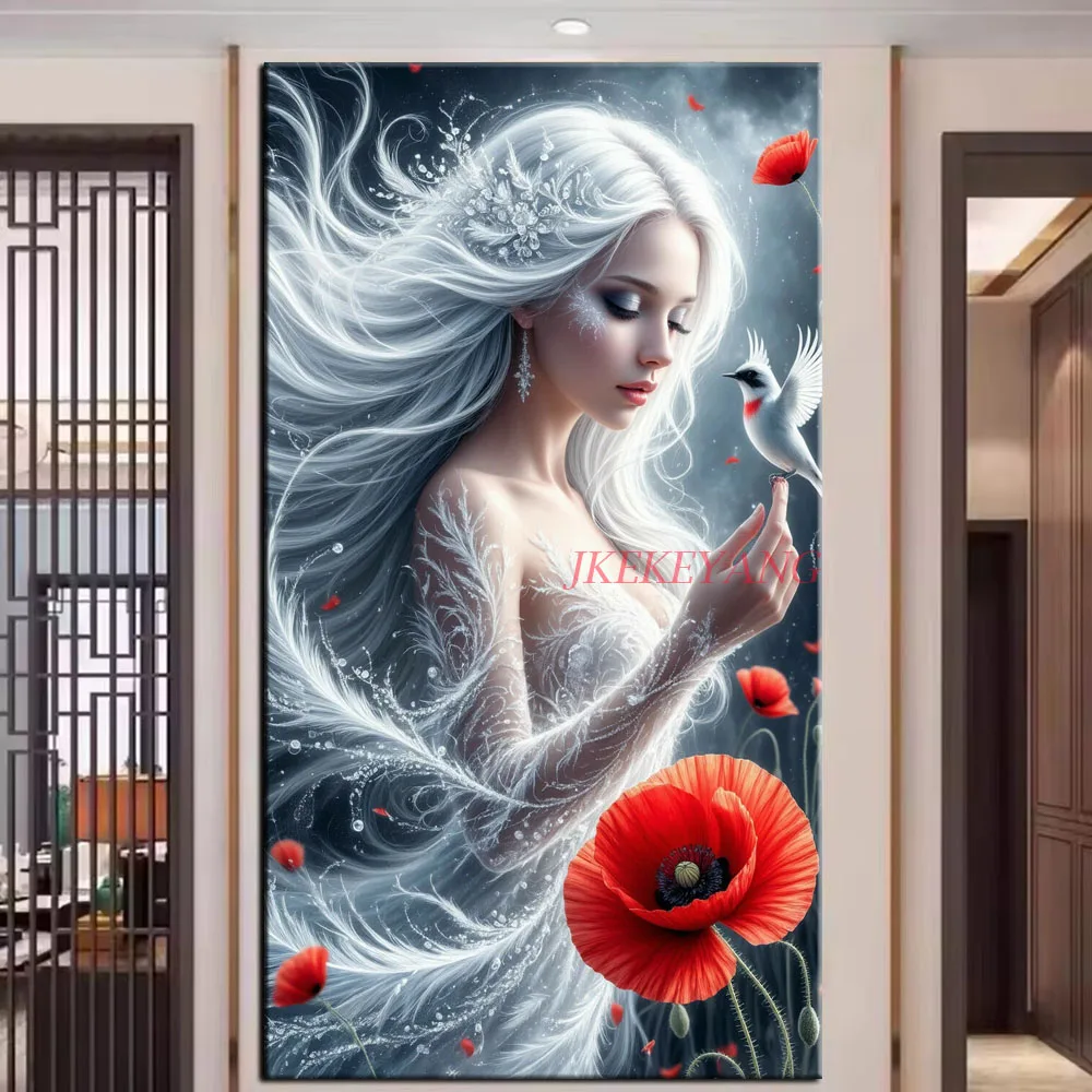 Beautiful Woman and Poppy Flowers Picture DIY Diamond Painting Cross Stitch Full Drills Diamond Mosaic New Collection Home Decor
Beautiful Woman and Poppy Flowers Picture DIY Diamond Painting Cross Stitch Full Drills Diamond Mosaic New Collection Home Decor