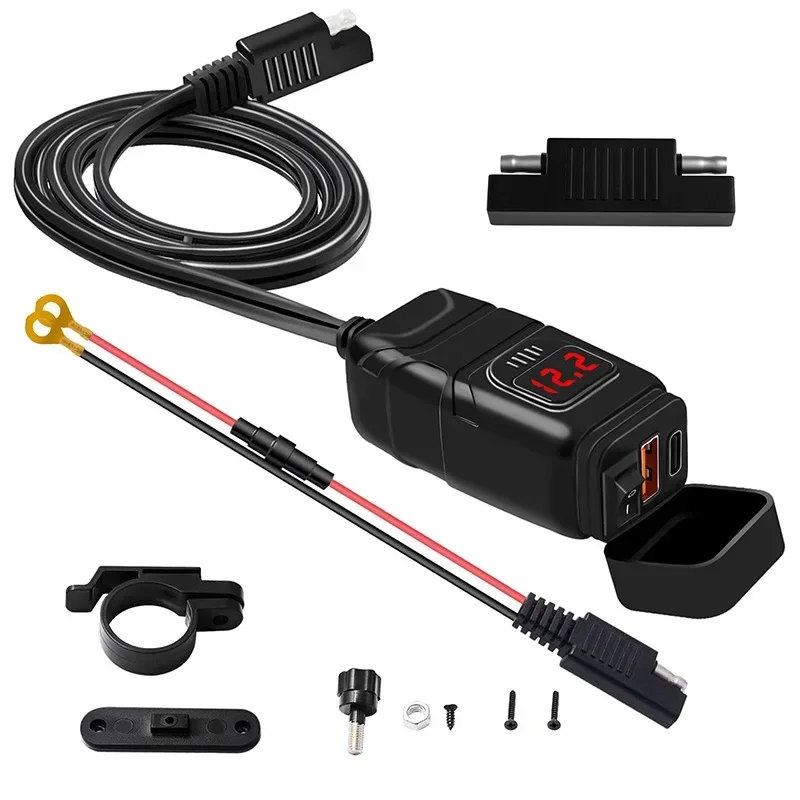 Hot Sale Modified Car Charger Pd+QC3.0 Fast Charging TPYE-C Mobile Phone Car Charger Wholesale Motorbike Accessories
Hot Sale Modified Car Charger Pd+QC3.0 Fast Charging TPYE-C Mobile Phone Car Charger Wholesale Motorbike Accessories