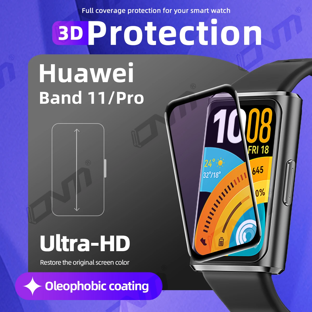 Защитная пленка для экрана Huawei Band 11, гибкая мягкая защитная пленка для Huawei Band 11 Pro, пленка с полным покрытием (не стекло)
Защитная пленка для экрана Huawei Band 11, гибкая мягкая защитная пленка для Huawei Band 11 Pro, пленка с полным покрытием (не стекло)