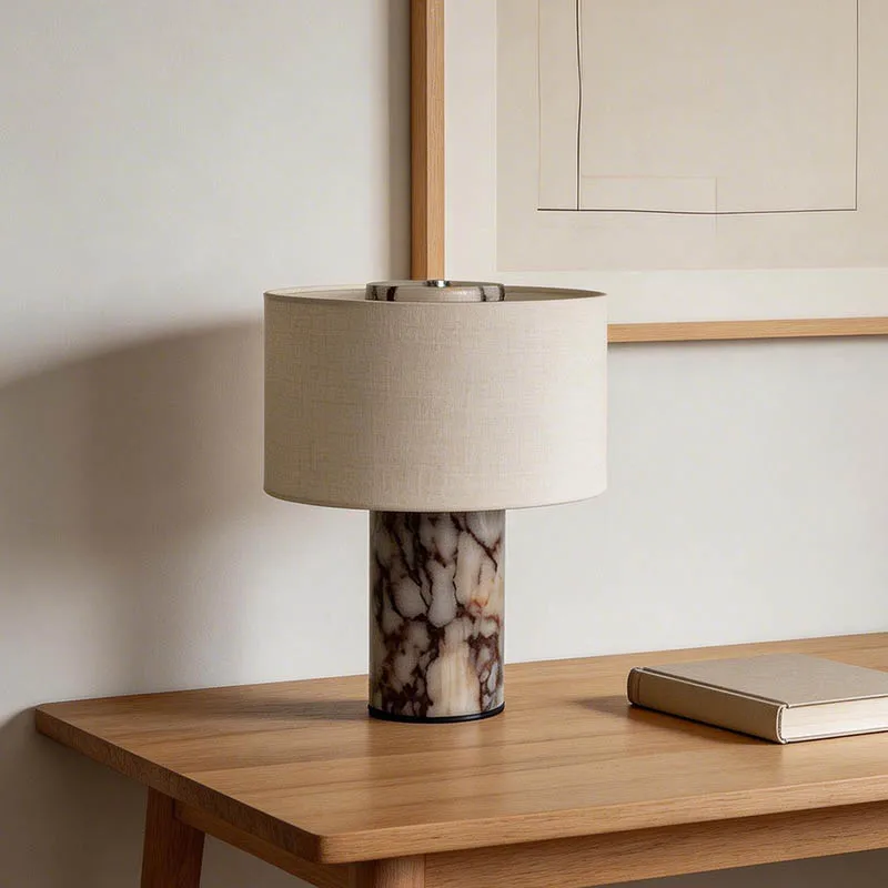 Luxury Marble Table Lamp with Fabric Shade | Modern Decorative Bedside Light for Living Room & Bedroom
Luxury Marble Table Lamp with Fabric Shade | Modern Decorative Bedside Light for Living Room & Bedroom