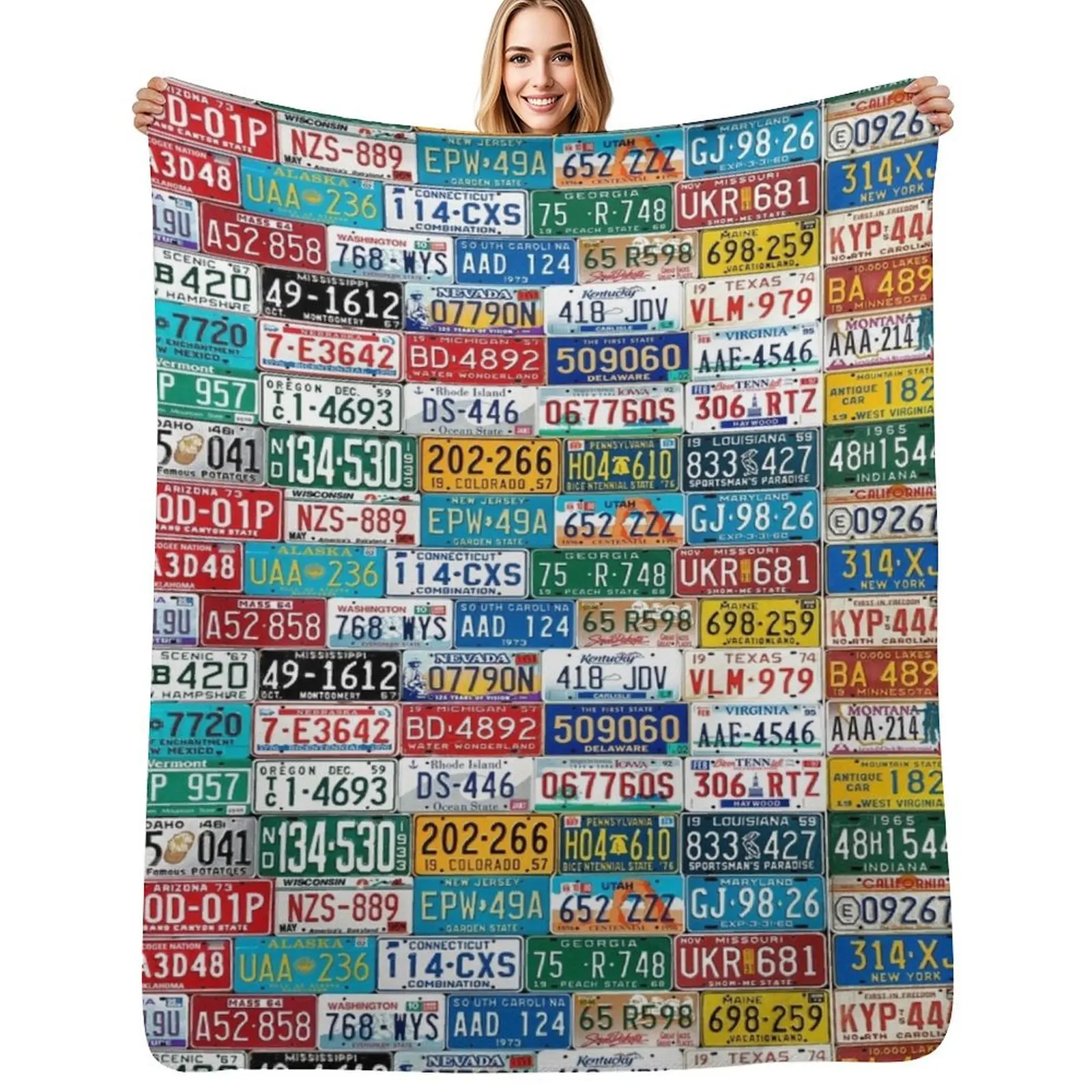 All States Plates Throw Blanket blankets and throws Decorative Sofa Camping Weighted Blankets
All States Plates Throw Blanket blankets and throws Decorative Sofa Camping Weighted Blankets