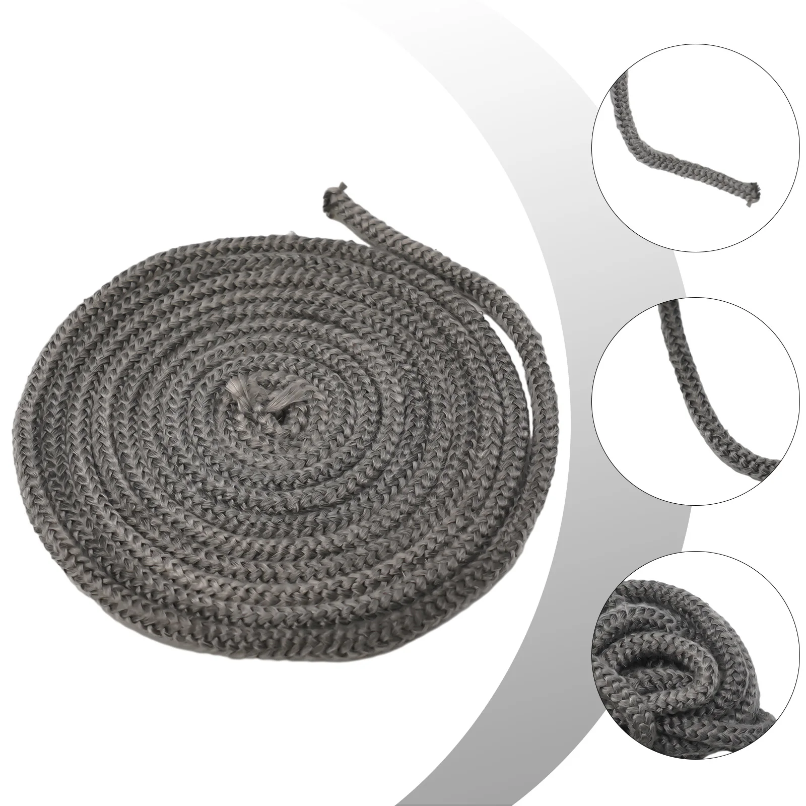 Stove/Fire Rope Fiberglass Rope Seal Log Burner Door Seal Versatile Use Fiberglass Dark Grey High Quality Brand New
Stove/Fire Rope Fiberglass Rope Seal Log Burner Door Seal Versatile Use Fiberglass Dark Grey High Quality Brand New