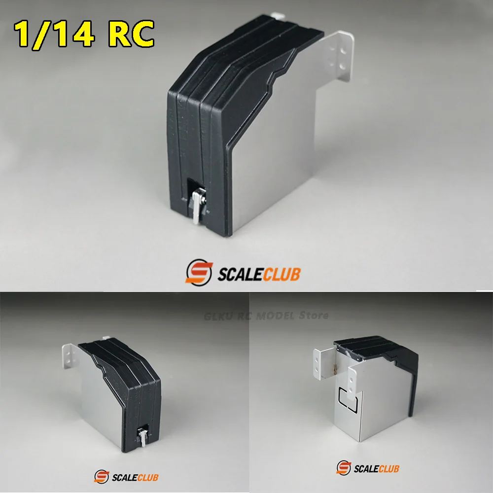 SCALECLUB RC 1/14 Truck Metal Battery Box DCH-BZ-1 For Tamiya 1/14 3363 Dump Truck Model Toy Parts Upgrade and Modification
SCALECLUB RC 1/14 Truck Metal Battery Box DCH-BZ-1 For Tamiya 1/14 3363 Dump Truck Model Toy Parts Upgrade and Modification