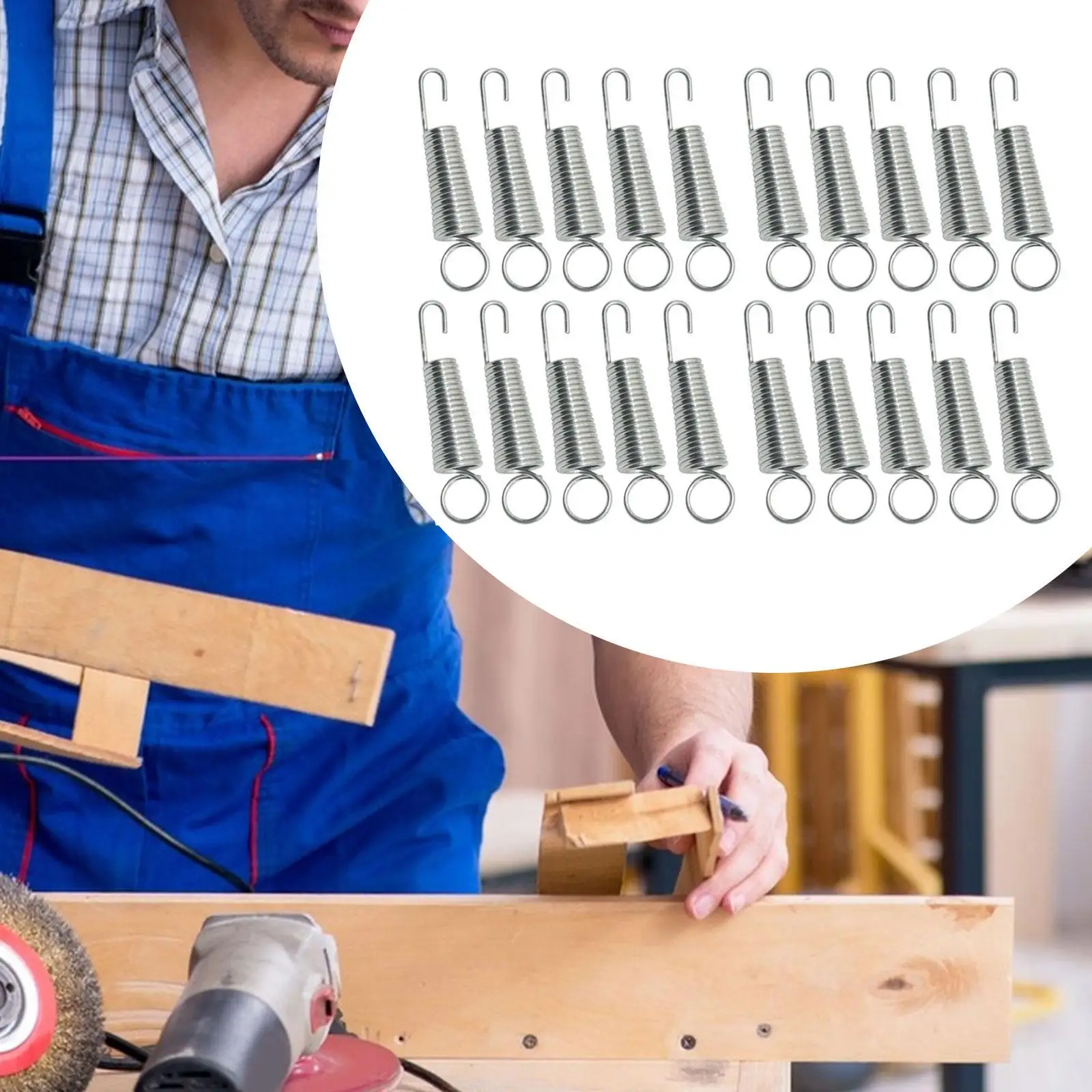 20x Vise Grip Replacement Springs Replace Fits 6 inch Grip Clamp for Locking Clamps Heavy Duty Stainless Steel Vise Spring
20x Vise Grip Replacement Springs Replace Fits 6 inch Grip Clamp for Locking Clamps Heavy Duty Stainless Steel Vise Spring