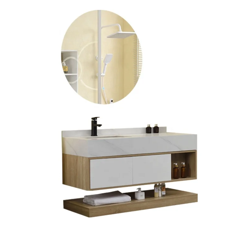 Hot Sale Modern Wash Basin With Led Mirror Wall Hanging Mounted Vanity With Plywood Bathroom Cabinet
Hot Sale Modern Wash Basin With Led Mirror Wall Hanging Mounted Vanity With Plywood Bathroom Cabinet