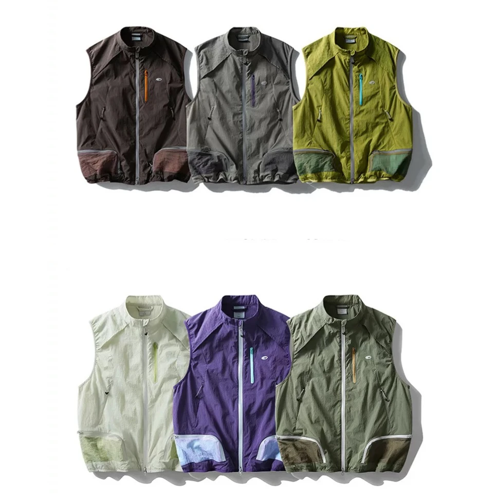 Lightweight Multi-ket Vest Outdoor Function Windproof Waterproof Men's Women's Sports Trend Qui Dry Cam Hiking Riding
Lightweight Multi-ket Vest Outdoor Function Windproof Waterproof Men's Women's Sports Trend Qui Dry Cam Hiking Riding