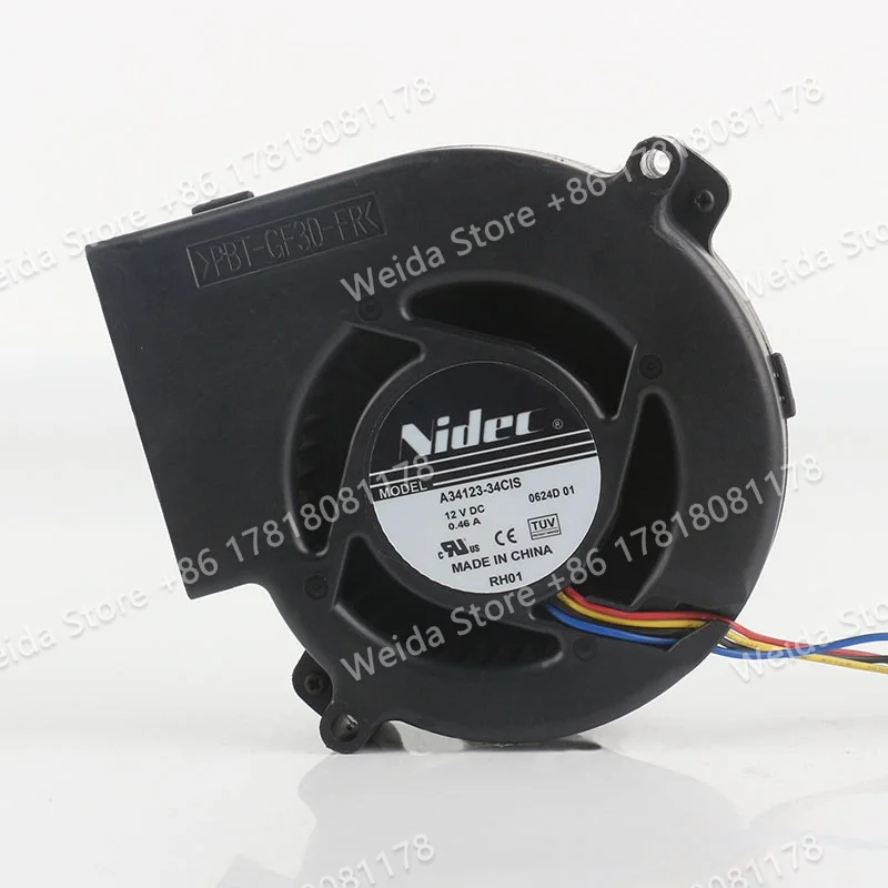 New Original Nidec DC 12V 0.46A AC EC 9733 CISCO Dedicated Blower 97X97X33MM Four-wire A34123-34CIS Cooling fan
New Original Nidec DC 12V 0.46A AC EC 9733 CISCO Dedicated Blower 97X97X33MM Four-wire A34123-34CIS Cooling fan