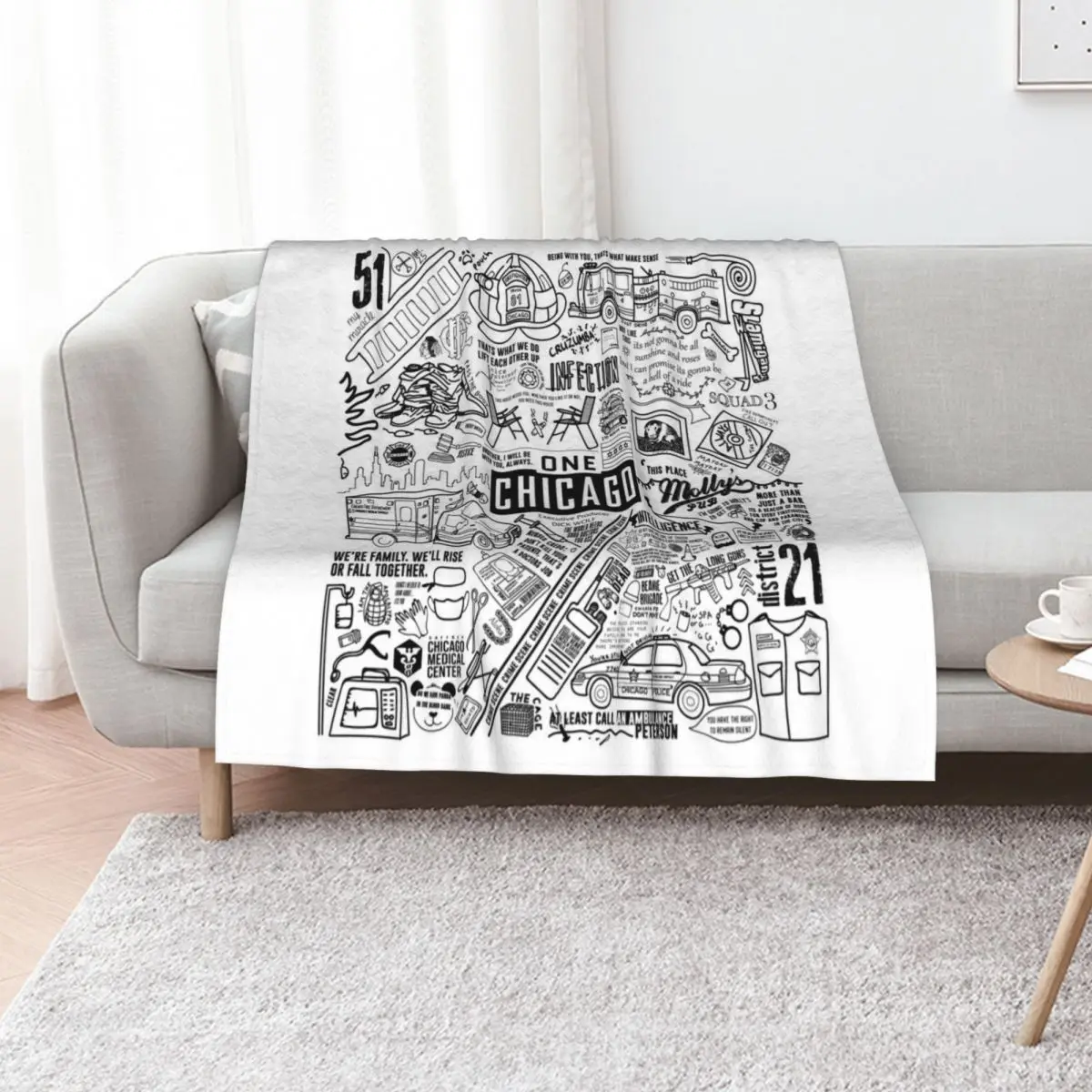 ONE CHICAGO COLLAGE Throw Blanket For Sofa Thin warm winter Plaid on the sofa Kid'S Blankets
ONE CHICAGO COLLAGE Throw Blanket For Sofa Thin warm winter Plaid on the sofa Kid'S Blankets