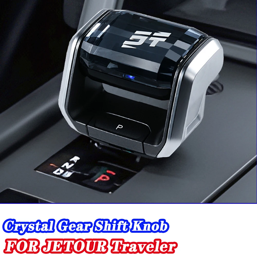 Suitable for Jetour Traveler crystal gear handle with light gear head modified gear lever decoration interior gear shift knob
Suitable for Jetour Traveler crystal gear handle with light gear head modified gear lever decoration interior gear shift knob