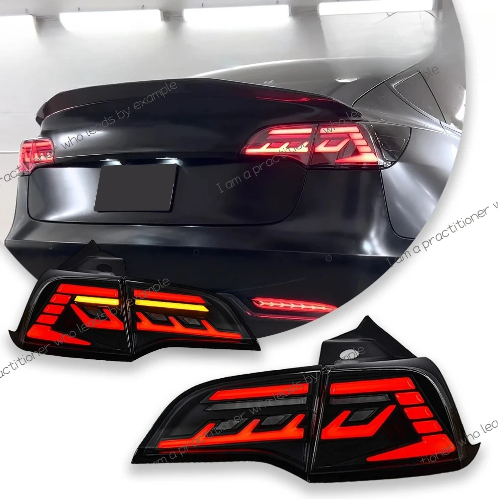 LED Taillight For Tesla Model 3 Model Y 2019-2022 Full Set with DRL Sequential Turn Signal Taillights
LED Taillight For Tesla Model 3 Model Y 2019-2022 Full Set with DRL Sequential Turn Signal Taillights