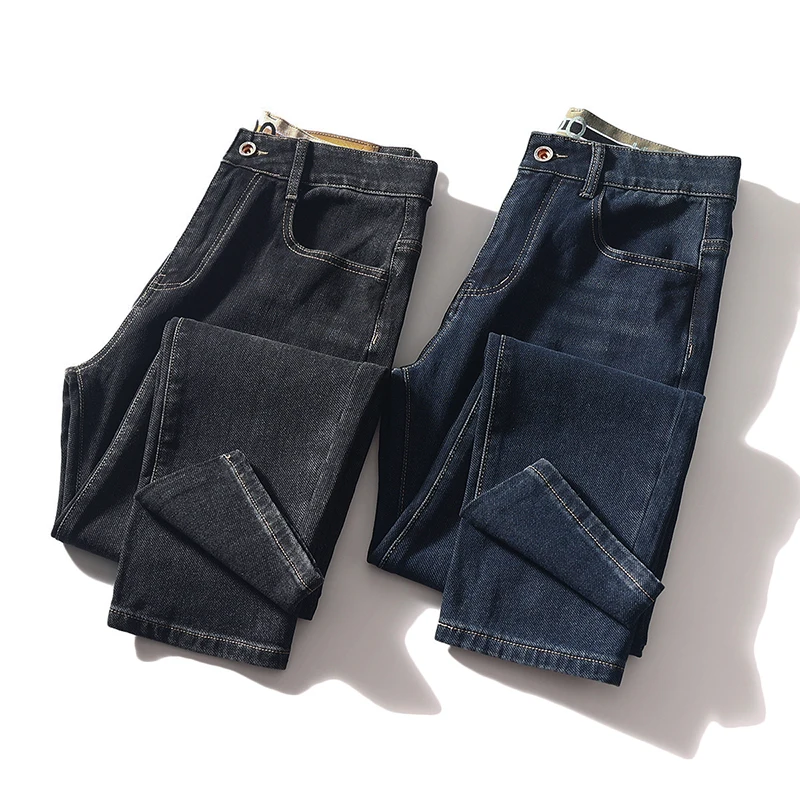 Men's Faionable Casual Knitted Denim Pants High Elastici Straight Cut Autumn Winter Breathable Comfortable Cotton Blend
Men's Faionable Casual Knitted Denim Pants High Elastici Straight Cut Autumn Winter Breathable Comfortable Cotton Blend