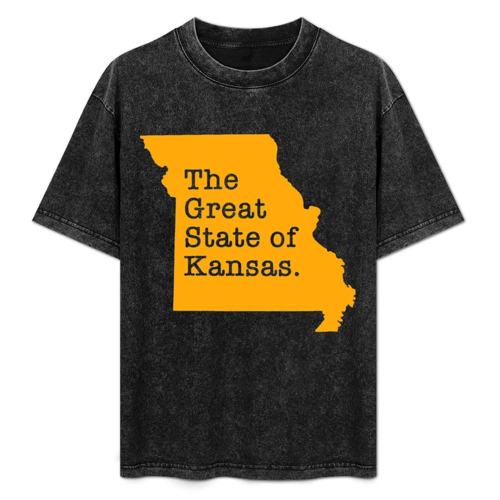 The Great State of Kansas T-Shirt Minimal Art Print T-Shirt
The Great State of Kansas T-Shirt Minimal Art Print T-Shirt