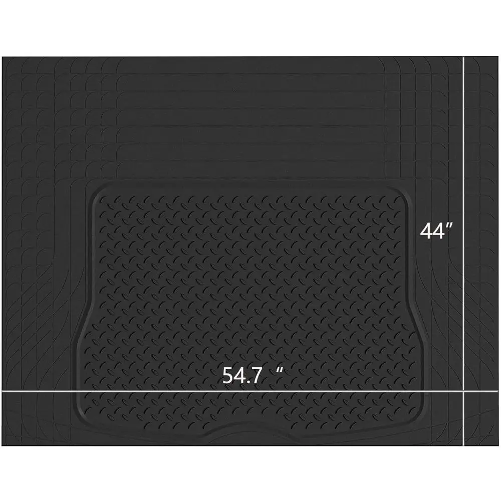 Heavy Duty Cargo Liner, Trimmable All-Weather Rubber Trunk Mat for Cars, SUVs, & Trucks, Anti-Slip Backing, Durable Protection,
Heavy Duty Cargo Liner, Trimmable All-Weather Rubber Trunk Mat for Cars, SUVs, & Trucks, Anti-Slip Backing, Durable Protection,
