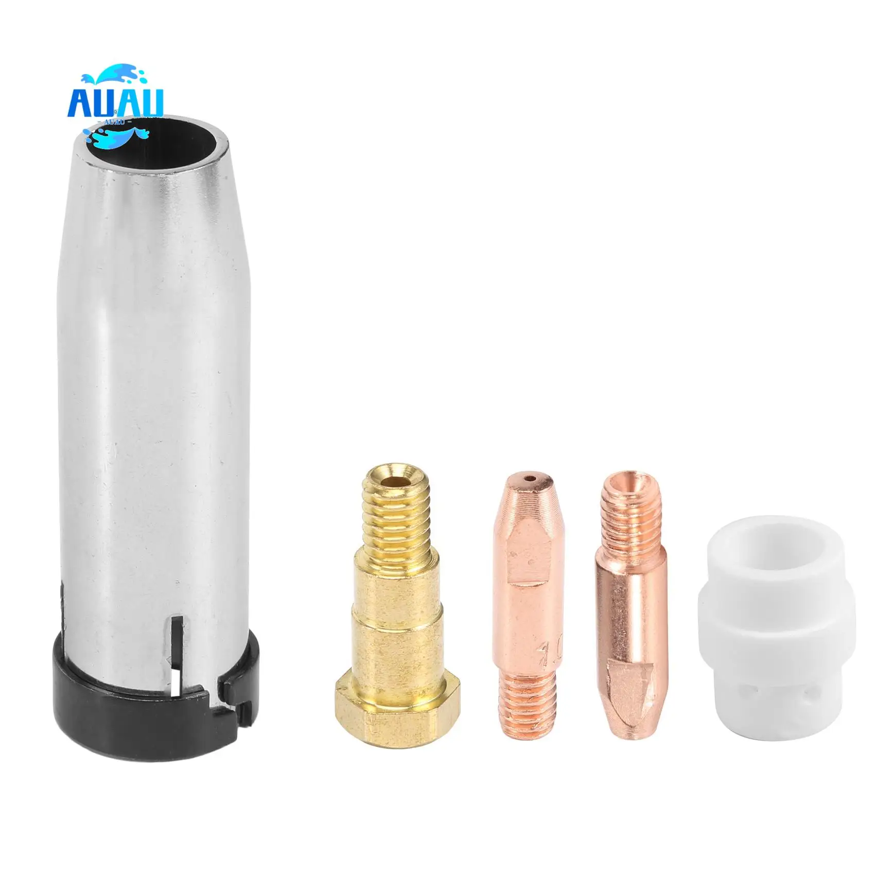 AUAU-Contact Tip Conical Gas Nozzle Tip Holder & 24KD MB24 MIG Welding Torch 59Pcs
AUAU-Contact Tip Conical Gas Nozzle Tip Holder & 24KD MB24 MIG Welding Torch 59Pcs