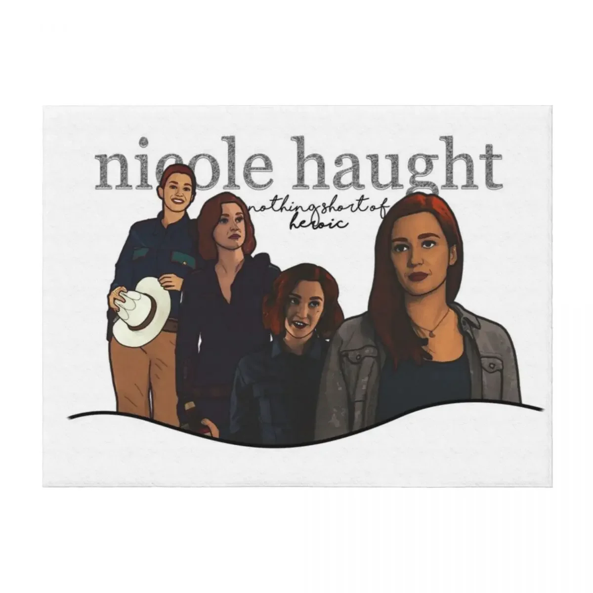 nicole haught - heroic Throw Blanket wednesday funny gift Beach Travel Blankets
nicole haught - heroic Throw Blanket wednesday funny gift Beach Travel Blankets