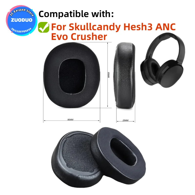 Cooling Gel Ear Pads For Skullcandy Hesh3 ANC Evo Crusher Gaming Headphones replacement Earmuffs Ear pillows ear covers cushion
Cooling Gel Ear Pads For Skullcandy Hesh3 ANC Evo Crusher Gaming Headphones replacement Earmuffs Ear pillows ear covers cushion