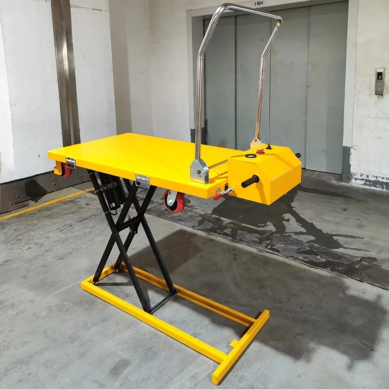 Manual Double Shears Lift Table Removable Hydraulic Platform Convenient To Move Widely Applied For Daily Material Lifting Jobs
Manual Double Shears Lift Table Removable Hydraulic Platform Convenient To Move Widely Applied For Daily Material Lifting Jobs