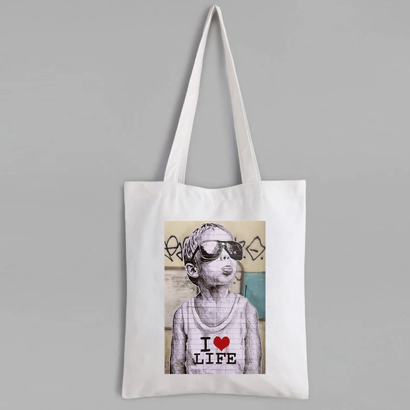 I Love Life Tote Bag Cartoon Shopping Bags Vintage Art Handbags 2020 Art Print Custom Bags with Logo Eco Friendly
I Love Life Tote Bag Cartoon Shopping Bags Vintage Art Handbags 2020 Art Print Custom Bags with Logo Eco Friendly