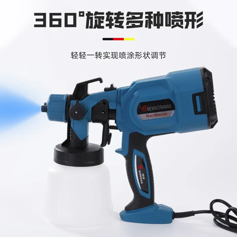 Cross-border Electric Spray Gun Automatic Gun Spray Portable Latex Spray
Cross-border Electric Spray Gun Automatic Gun Spray Portable Latex Spray