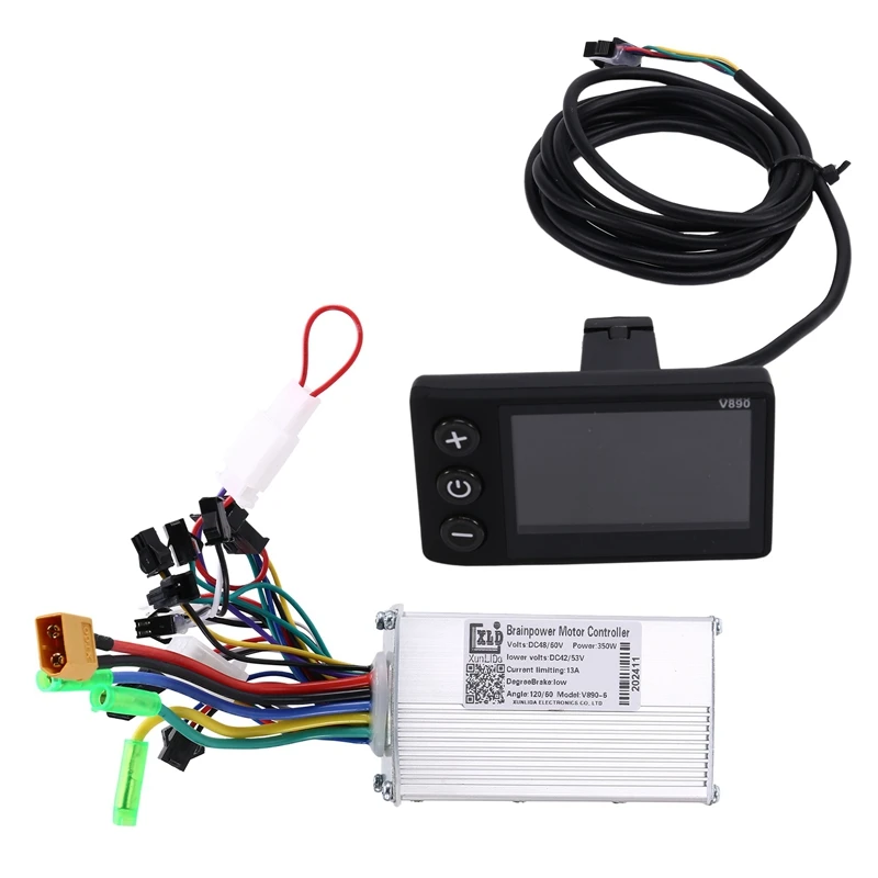 ABJX New Electric Bicycle Controller Brushless Controller V890 LCD Display 350W Electric Bicycle Parts
ABJX New Electric Bicycle Controller Brushless Controller V890 LCD Display 350W Electric Bicycle Parts