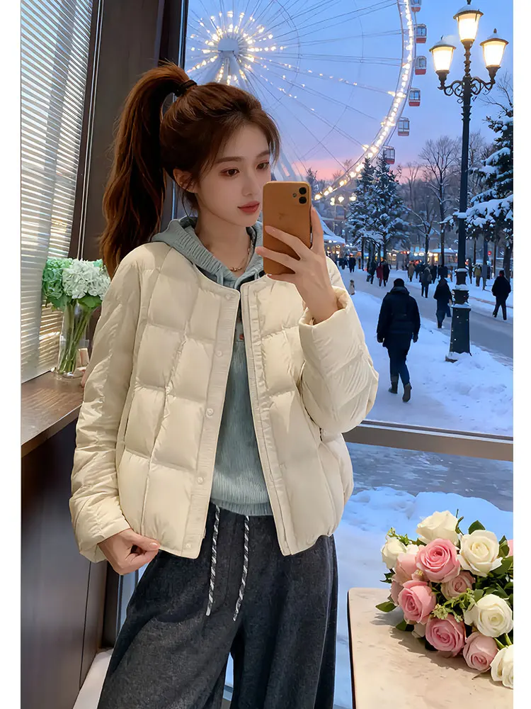 Женская хлопковая куртка Ele больших размеров, круглая, теплая, Sli Lazy Sle, зимняя верхняя одежда, длина, застежка-молния
Женская хлопковая куртка Ele больших размеров, круглая, теплая, Sli Lazy Sle, зимняя верхняя одежда, длина, застежка-молния