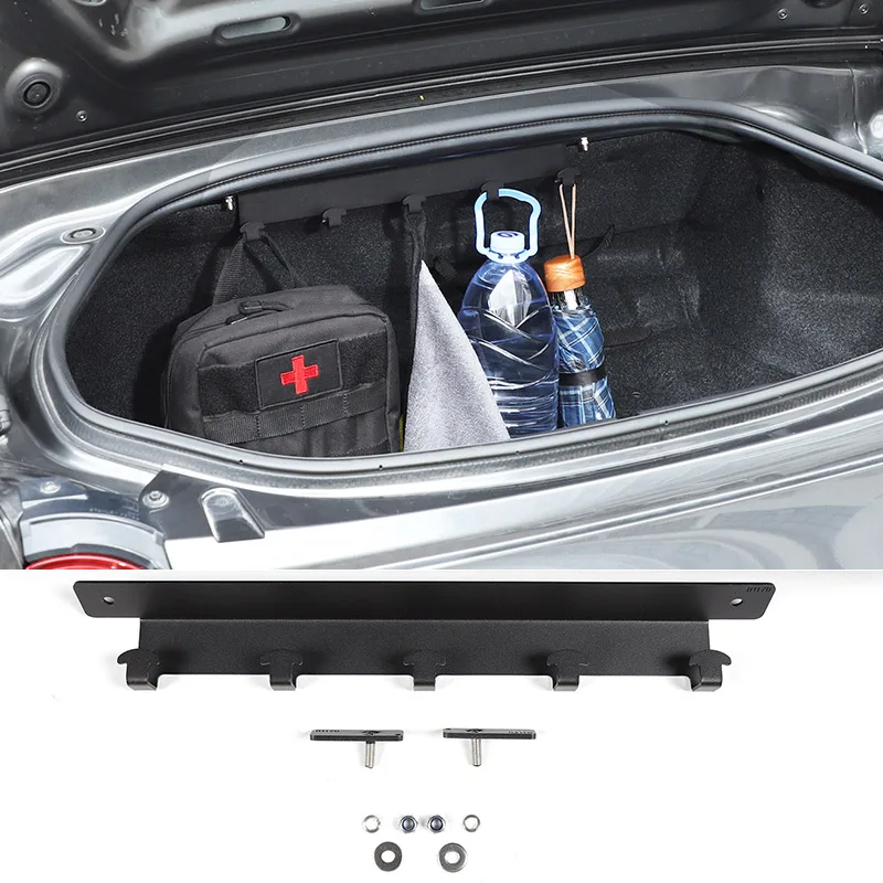 For Mazda MX-5 ND 2016-2026 Car Rear Trunk Hook Storage Holder Hook for Luggage Bag Umbrella Hanger Interior Accessories
For Mazda MX-5 ND 2016-2026 Car Rear Trunk Hook Storage Holder Hook for Luggage Bag Umbrella Hanger Interior Accessories
