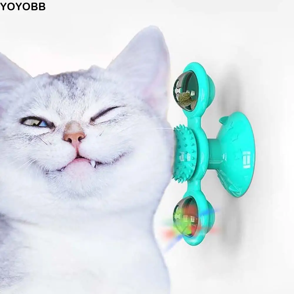 Interactive Windmill Cat Toy Glowing Rotating TPR Pet Training Toy Kitten Puppy PC Rotatable Plaything for Cat Pet Supplies
Interactive Windmill Cat Toy Glowing Rotating TPR Pet Training Toy Kitten Puppy PC Rotatable Plaything for Cat Pet Supplies