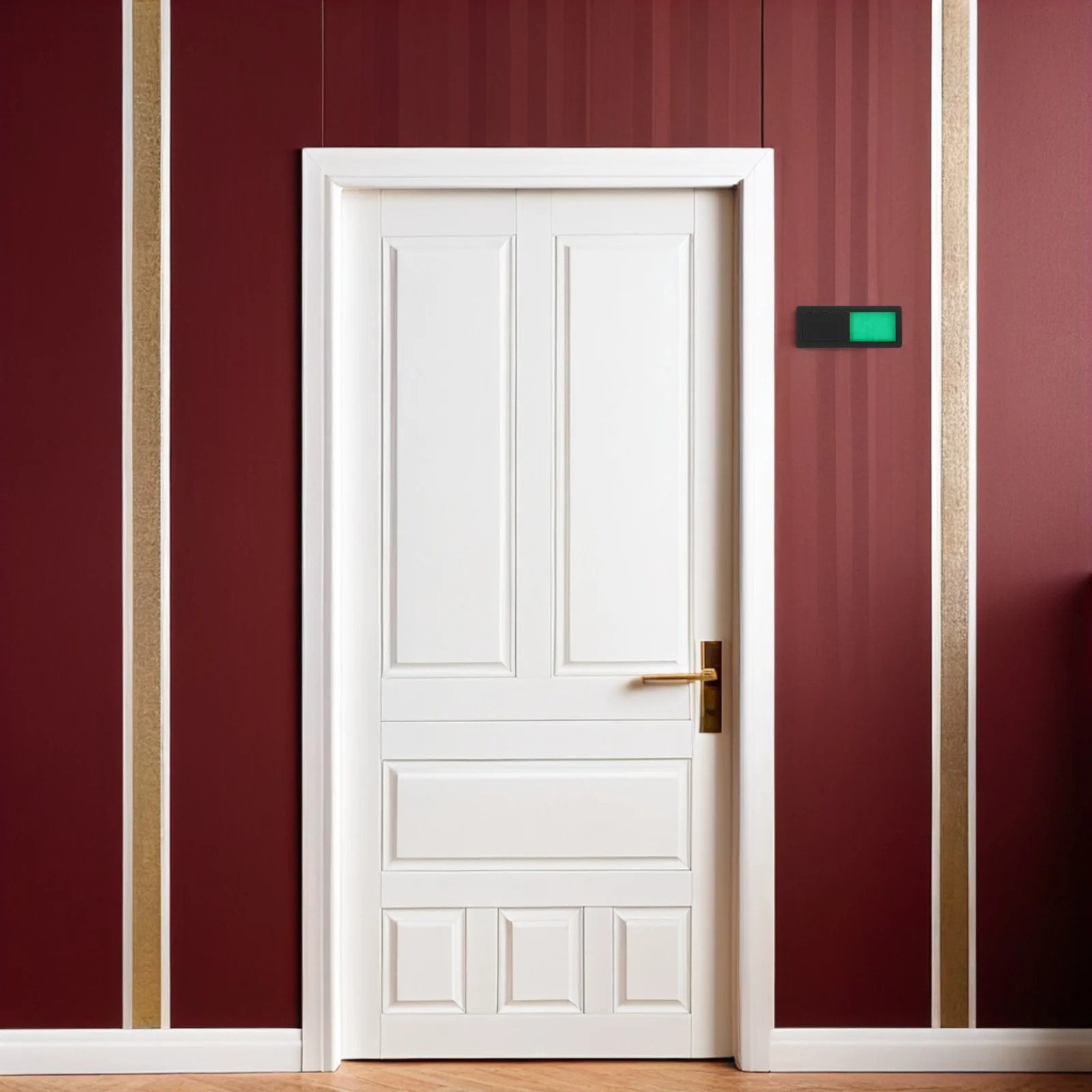 2pcs Door Signboard For Bathroom Toilet Vacant Occupied Slide Indicator Abs Self-Adhesive Privacy Marker Restroom Status
2pcs Door Signboard For Bathroom Toilet Vacant Occupied Slide Indicator Abs Self-Adhesive Privacy Marker Restroom Status