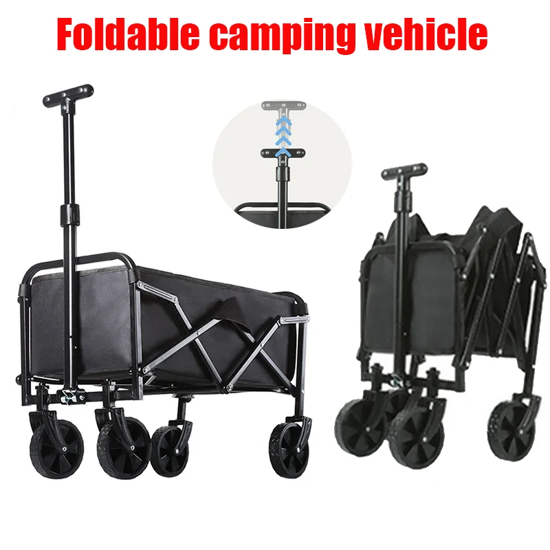 Foldable Portable Picnic Outdoor Camping Cart Heavy Duty Folding Utility Cart Shopping Beach Collapsible Folding Utility Cart
Foldable Portable Picnic Outdoor Camping Cart Heavy Duty Folding Utility Cart Shopping Beach Collapsible Folding Utility Cart