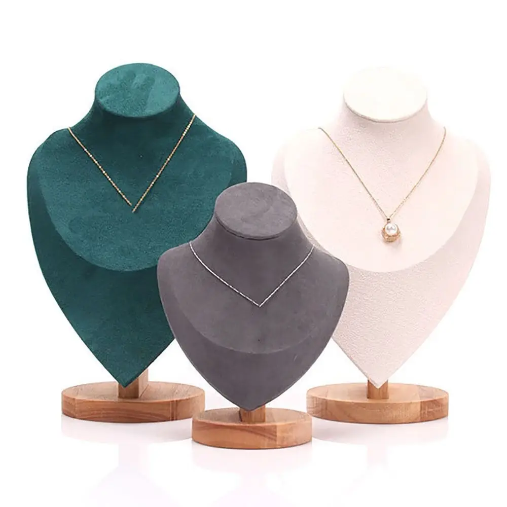 High Quality Suede Jewelry Storage Rack Show 3D Necklace Display Rack Wooden Display Model Necklace
High Quality Suede Jewelry Storage Rack Show 3D Necklace Display Rack Wooden Display Model Necklace
