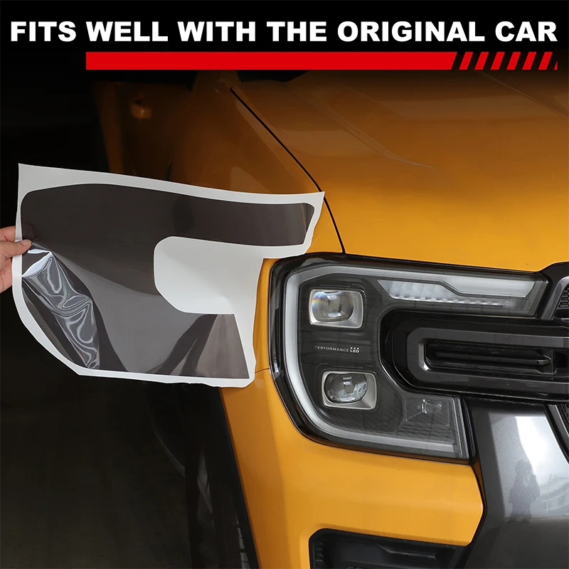 2 шт. черный ТПУ для Ford Ranger 2023 + Стайлинг автомобиля, пленка для фар автомобиля, декоративная наклейка, аксессуары для модификации автомобиля 
2 шт. черный ТПУ для Ford Ranger 2023 + Стайлинг автомобиля, пленка для фар автомобиля, декоративная наклейка, аксессуары для модификации автомобиля