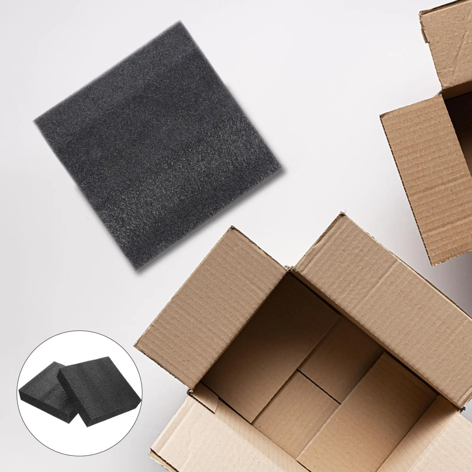 2 Pcs Foam Blocks Black Pearl Cotton DIY Cushion Packing Accessory Filling Express Insert Professional
2 Pcs Foam Blocks Black Pearl Cotton DIY Cushion Packing Accessory Filling Express Insert Professional